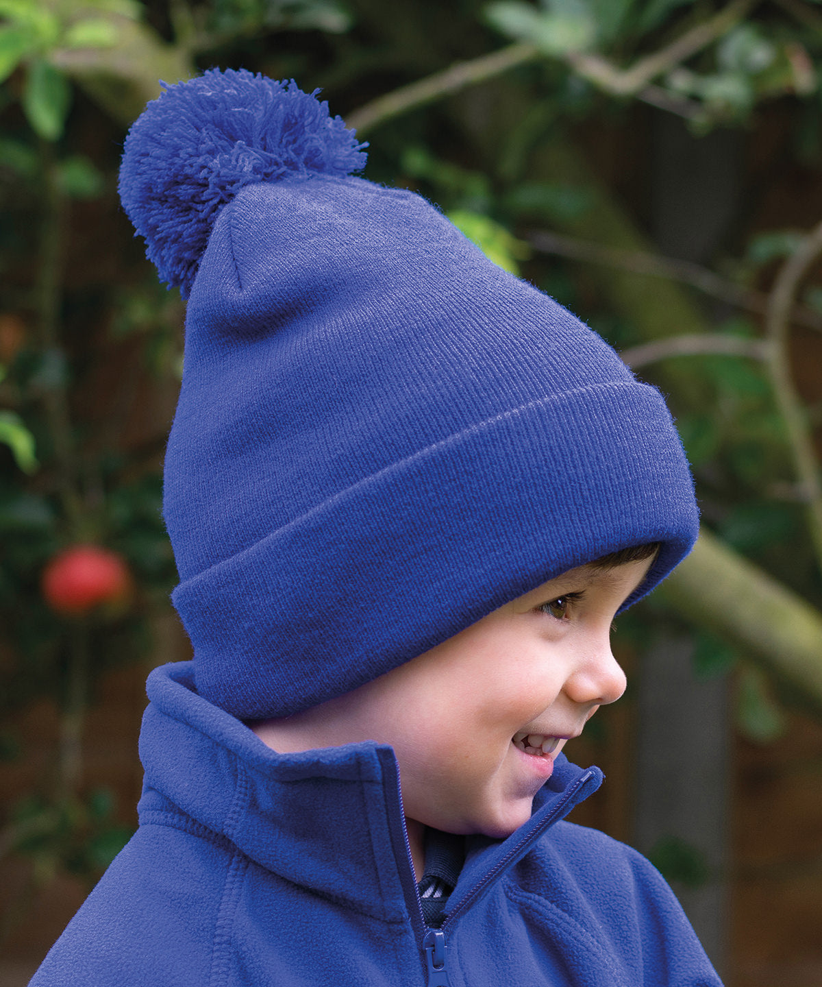 Result Winter Essentials Junior Pom Pom Beanie