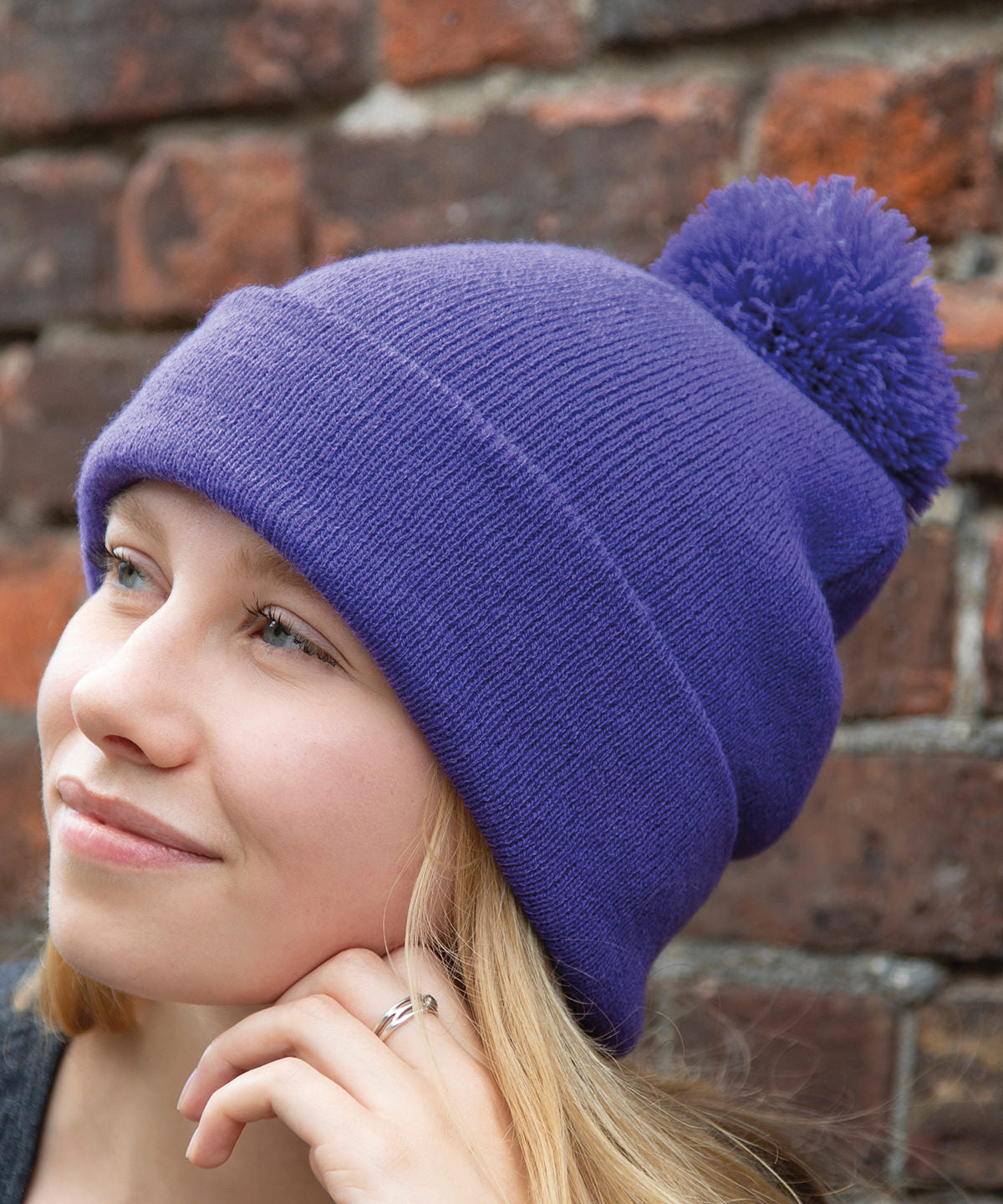 Result Winter Essentials Pom Pom Beanie