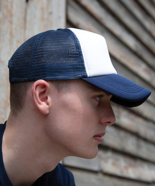 Result Headwear Core Detroit ½ Mesh Truckers Cap