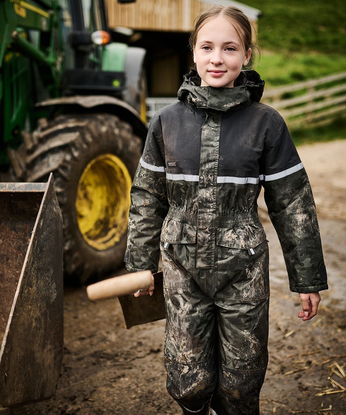 Regatta Junior Kids Rancher Waterproof Insulated Coverall