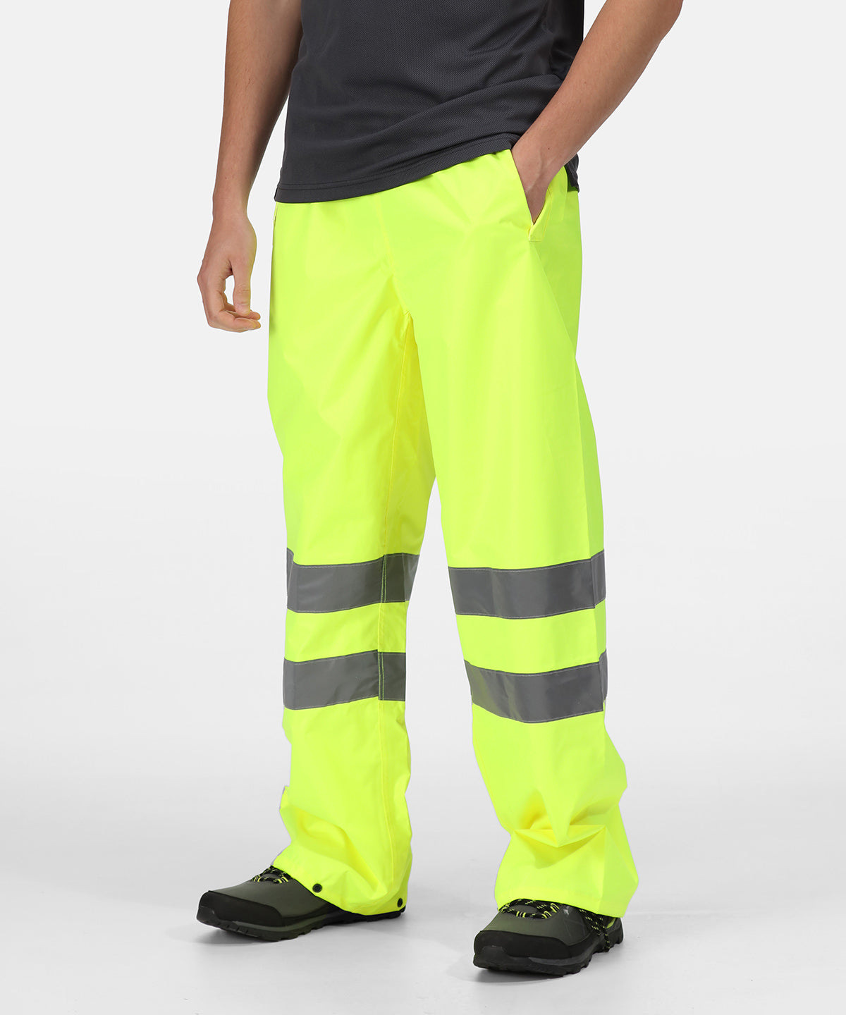 Regatta High Visibility Hi-vis Pro Pack-away Trousers