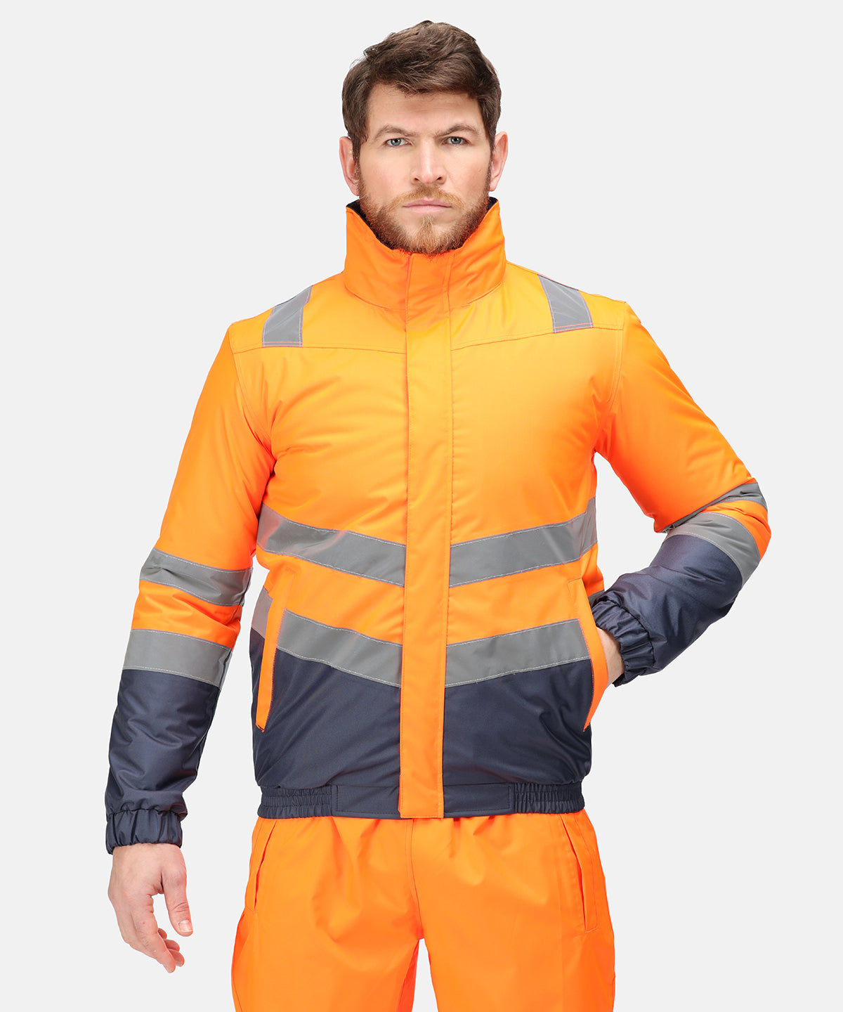 Regatta High Visibility Pro Hi-vis Classic Bomber Jacket