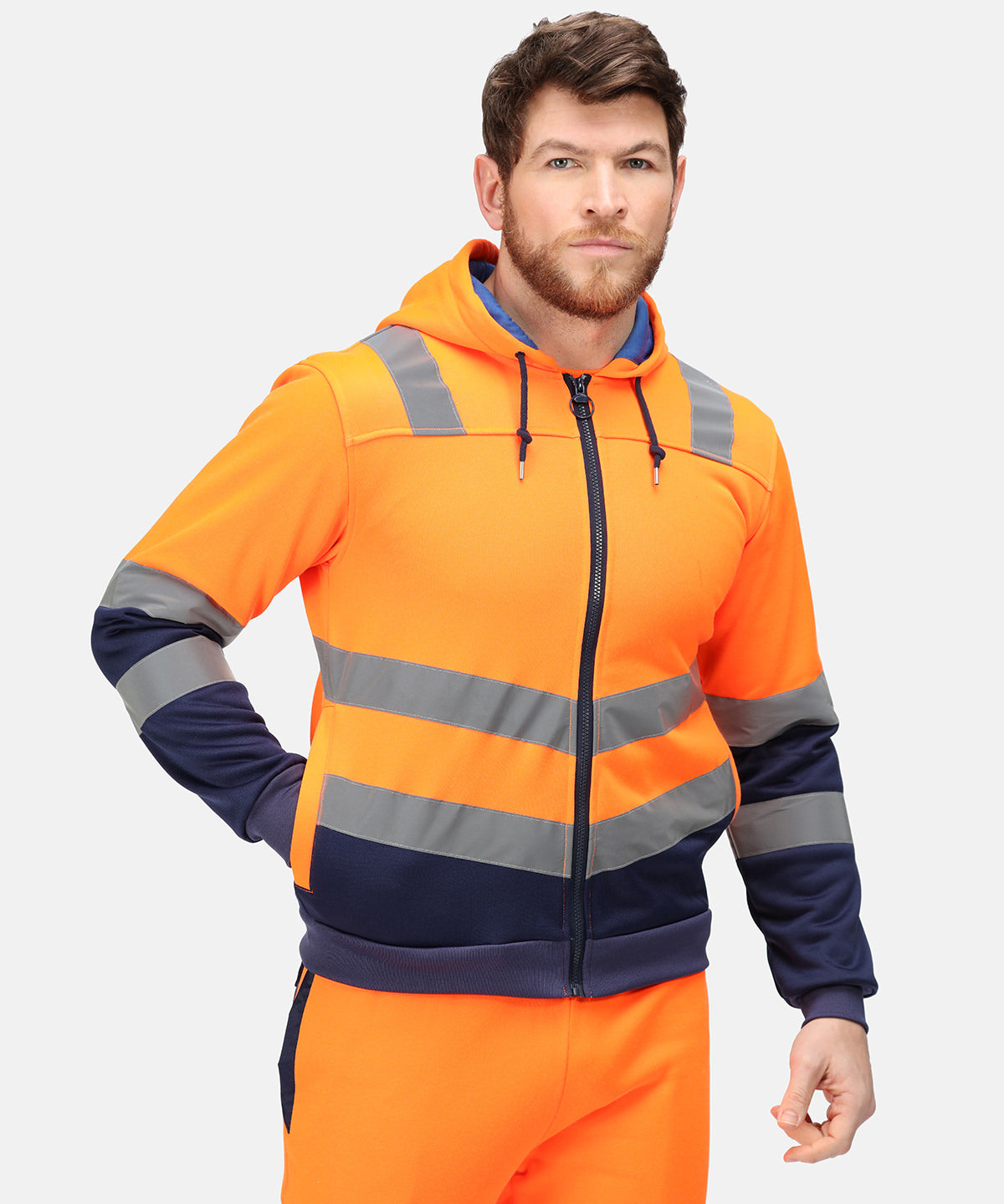 Regatta High Visibility Pro Hi-vis Full Zip Hoodie