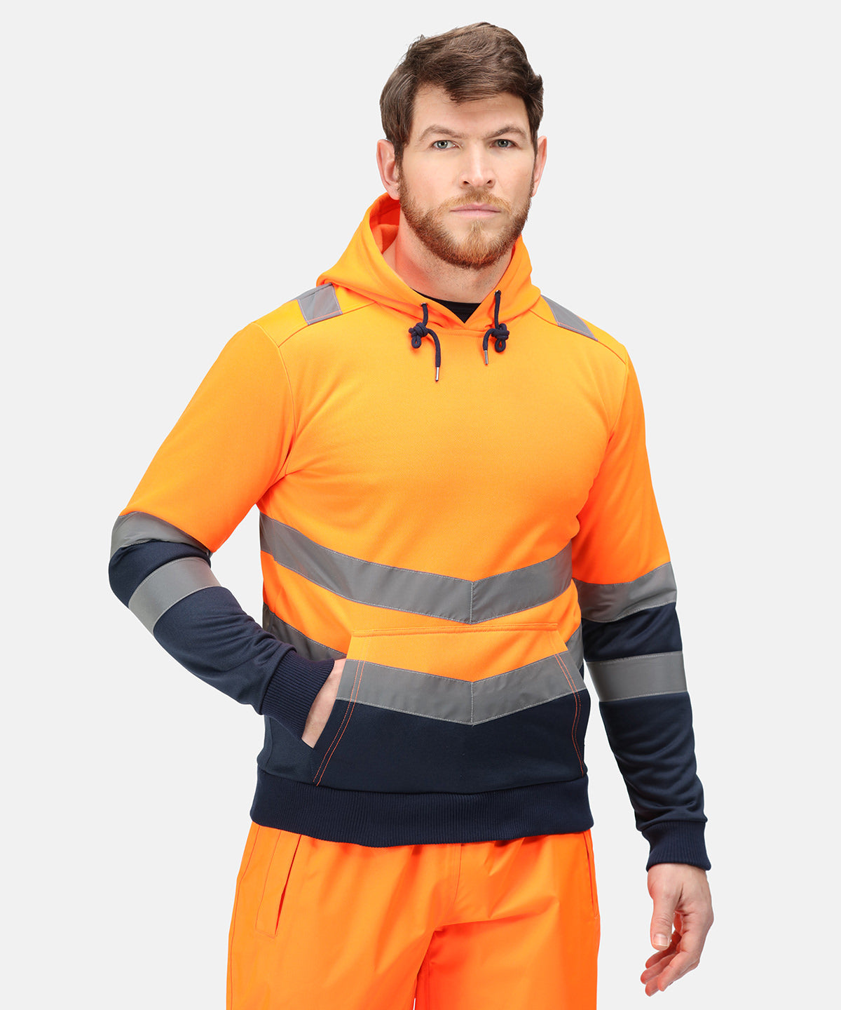 Regatta High Visibility Pro Hi-vis Overhead Hoodie