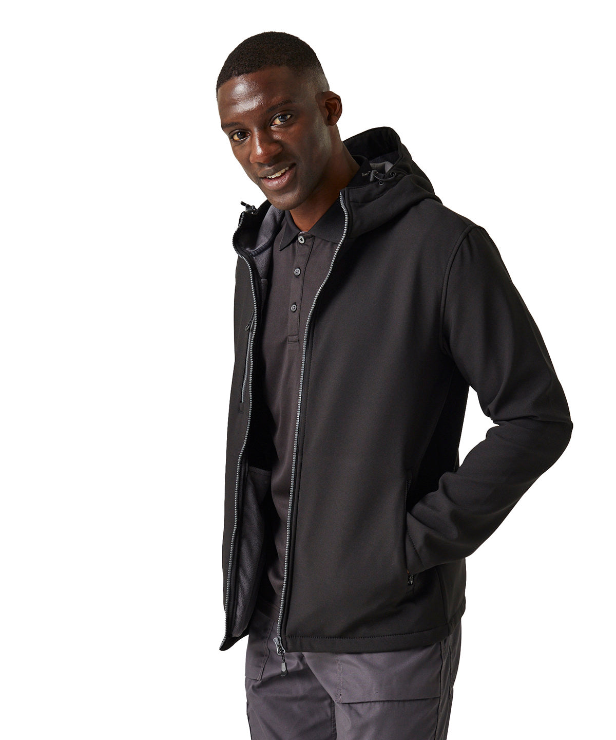 Regatta Professional Navigate 2-layer Hooded Softshell Jacket