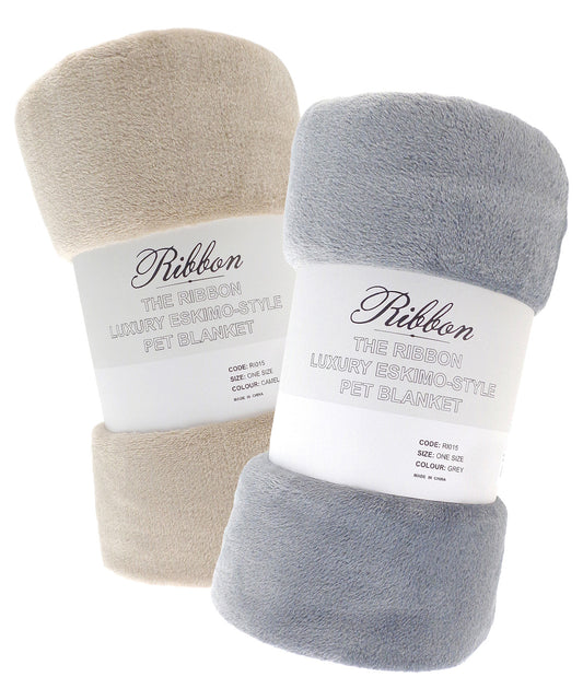 Ribbon Pet Eskimo-style Blanket