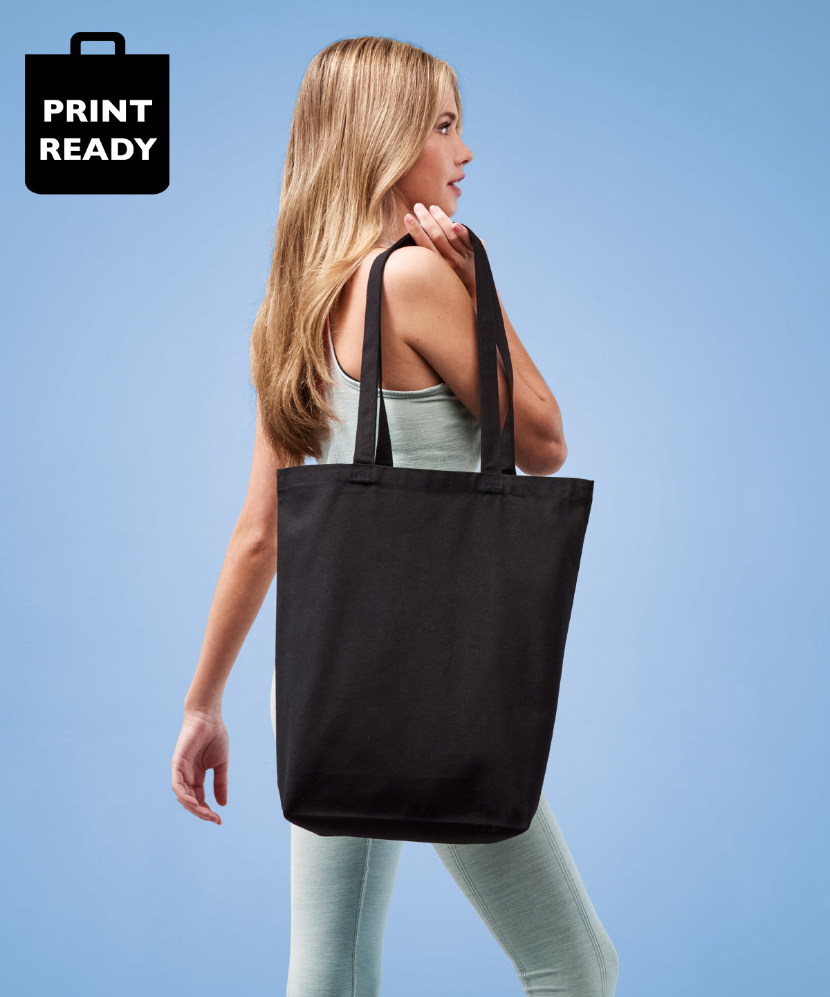 Nutshell® Recycled Premium Canvas ‘flat Base’ Shopper