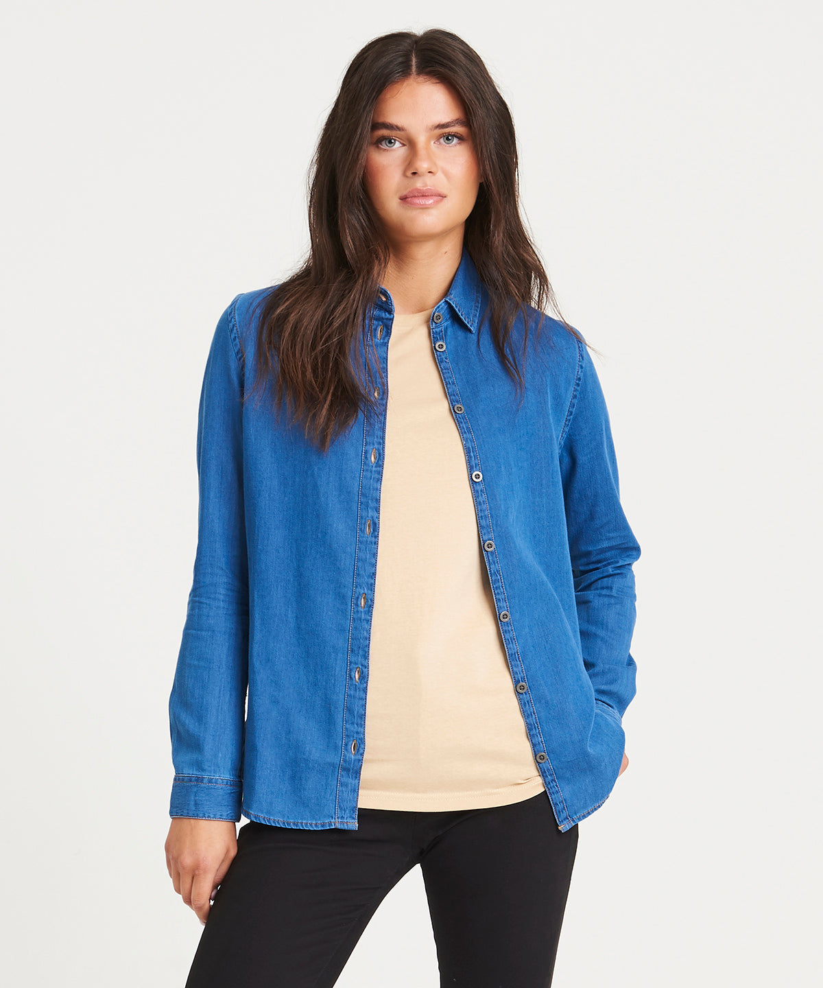 AWDis So Denim Women's Lucy Denim Shirt