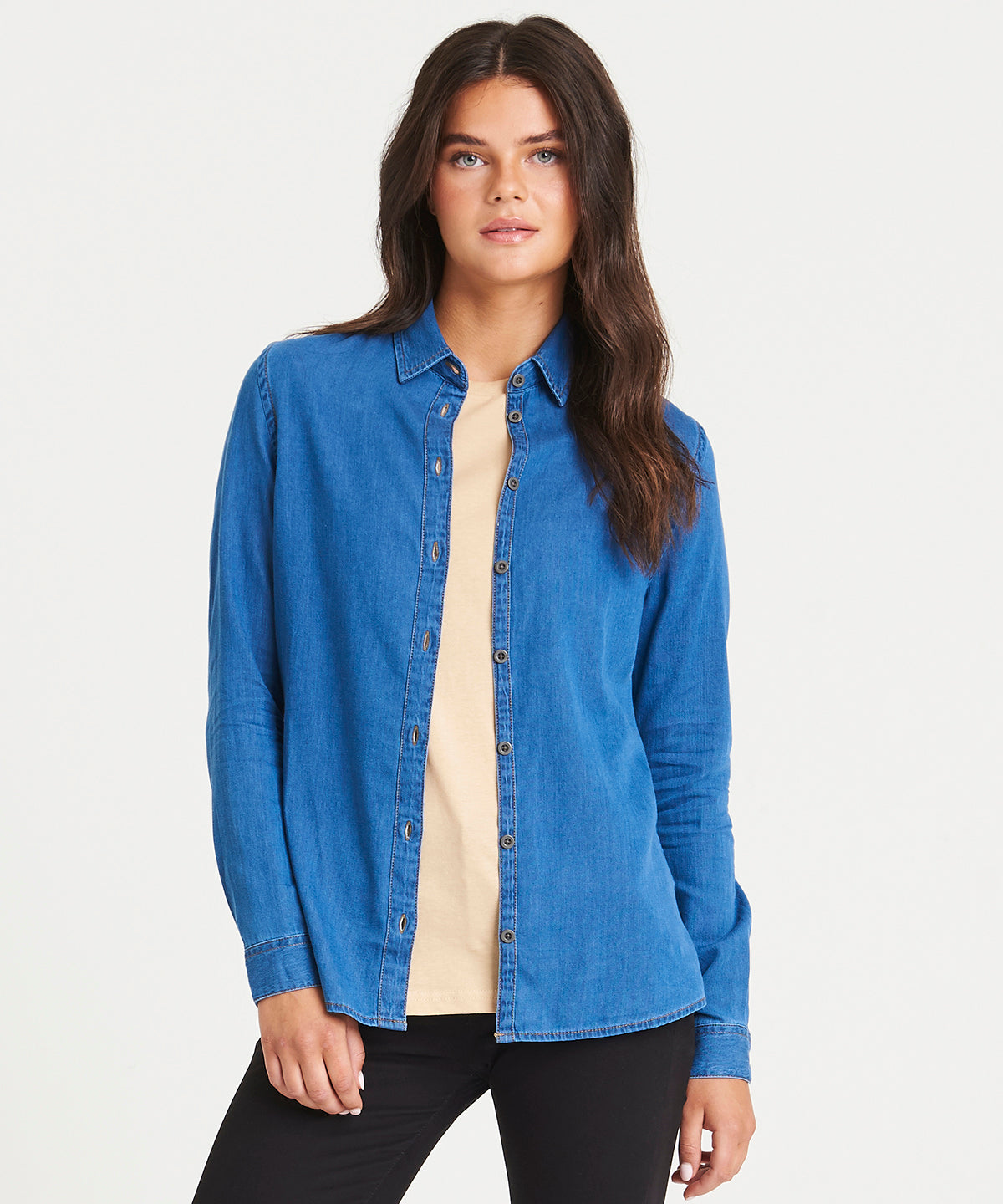 AWDis So Denim Women's Lucy Denim Shirt