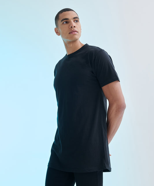 SF Longline T-shirt With Dipped Hem