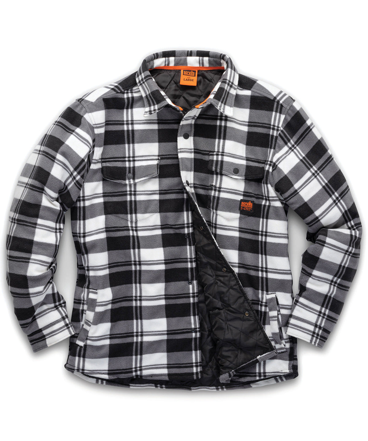 Scruffs Worker Padded Checked Shirt