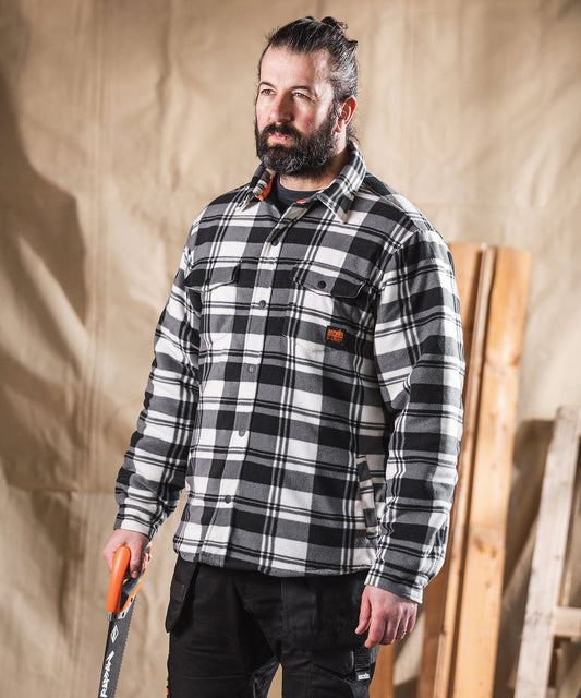 Scruffs Worker Padded Checked Shirt