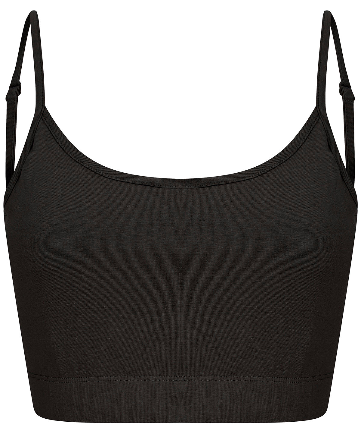 SF Women's Sustainable Fashion Cropped Cami Top With Adjustable Straps