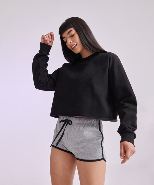 SF Women's Cropped Slounge Sweat