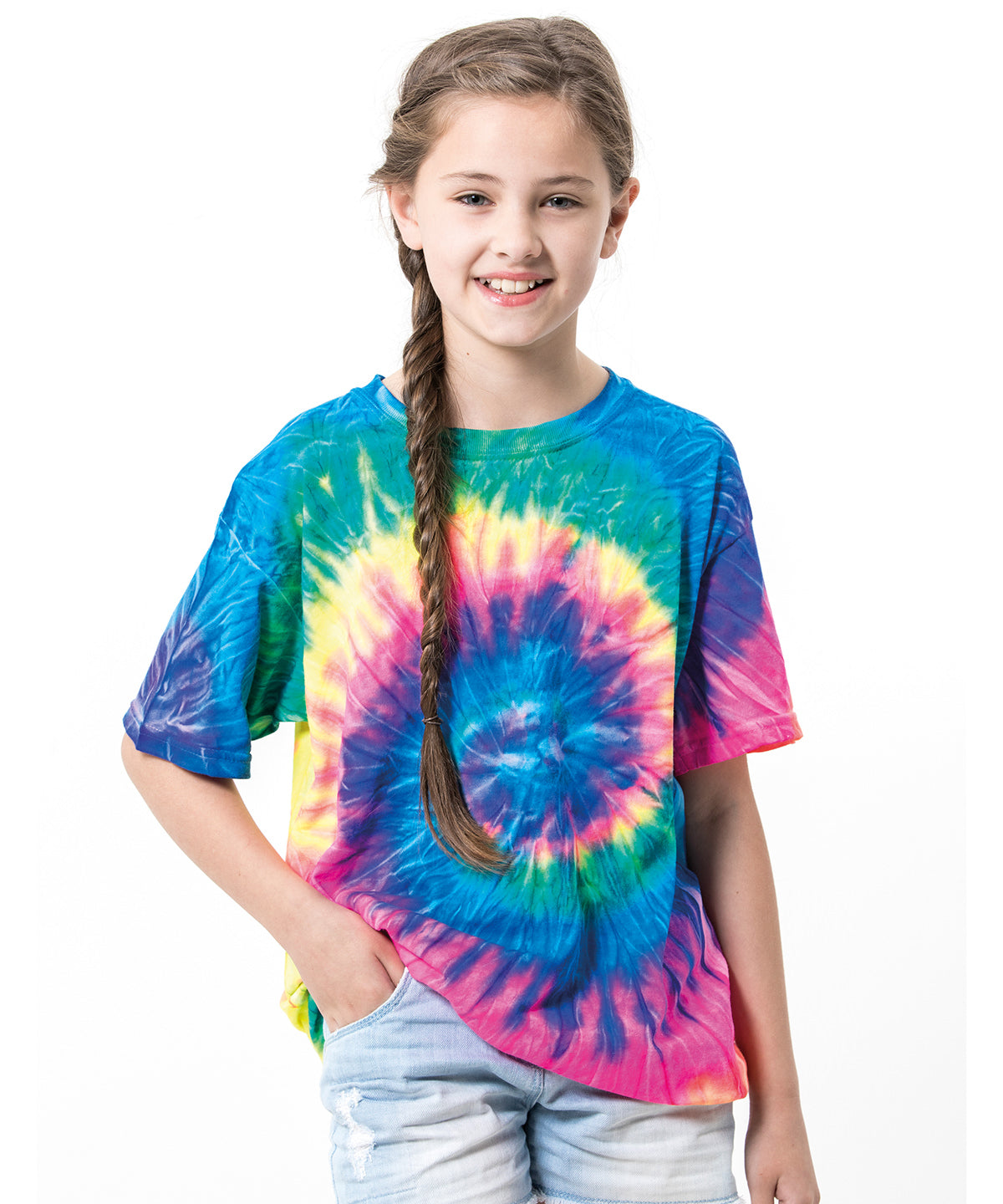 Colortone Kids Tie-dye T