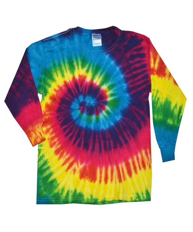 Colortone Long Sleeve Tie-dye T