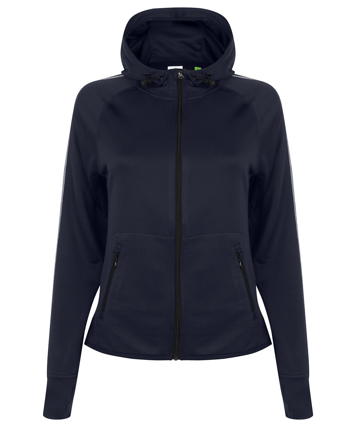 Tombo Women's Hoodie With Reflective Tape