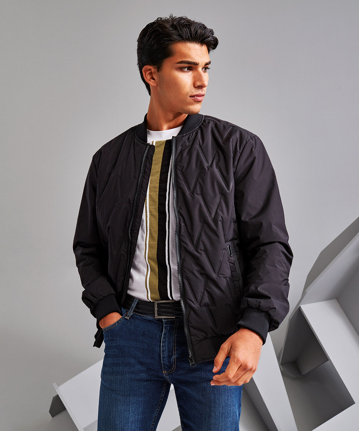 2786 Vector Moulded Bomber Jacket