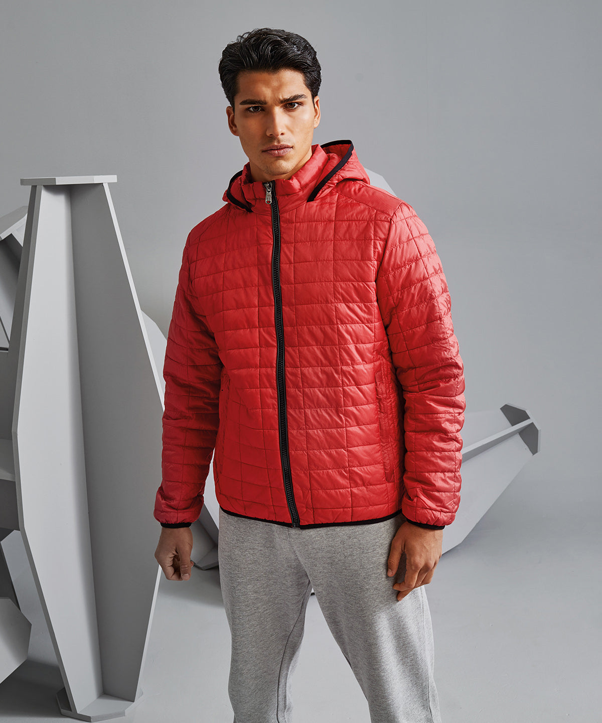 2786 Honeycomb Hooded Jacket