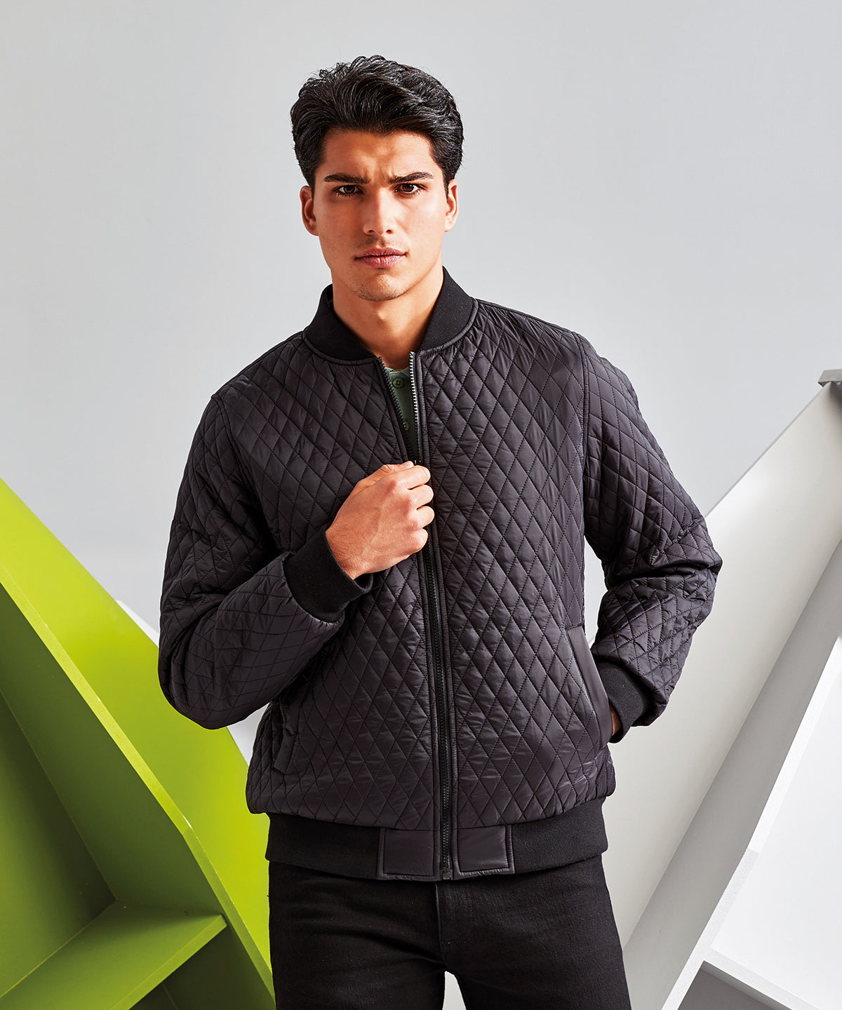 2786 Quilted Flight Jacket