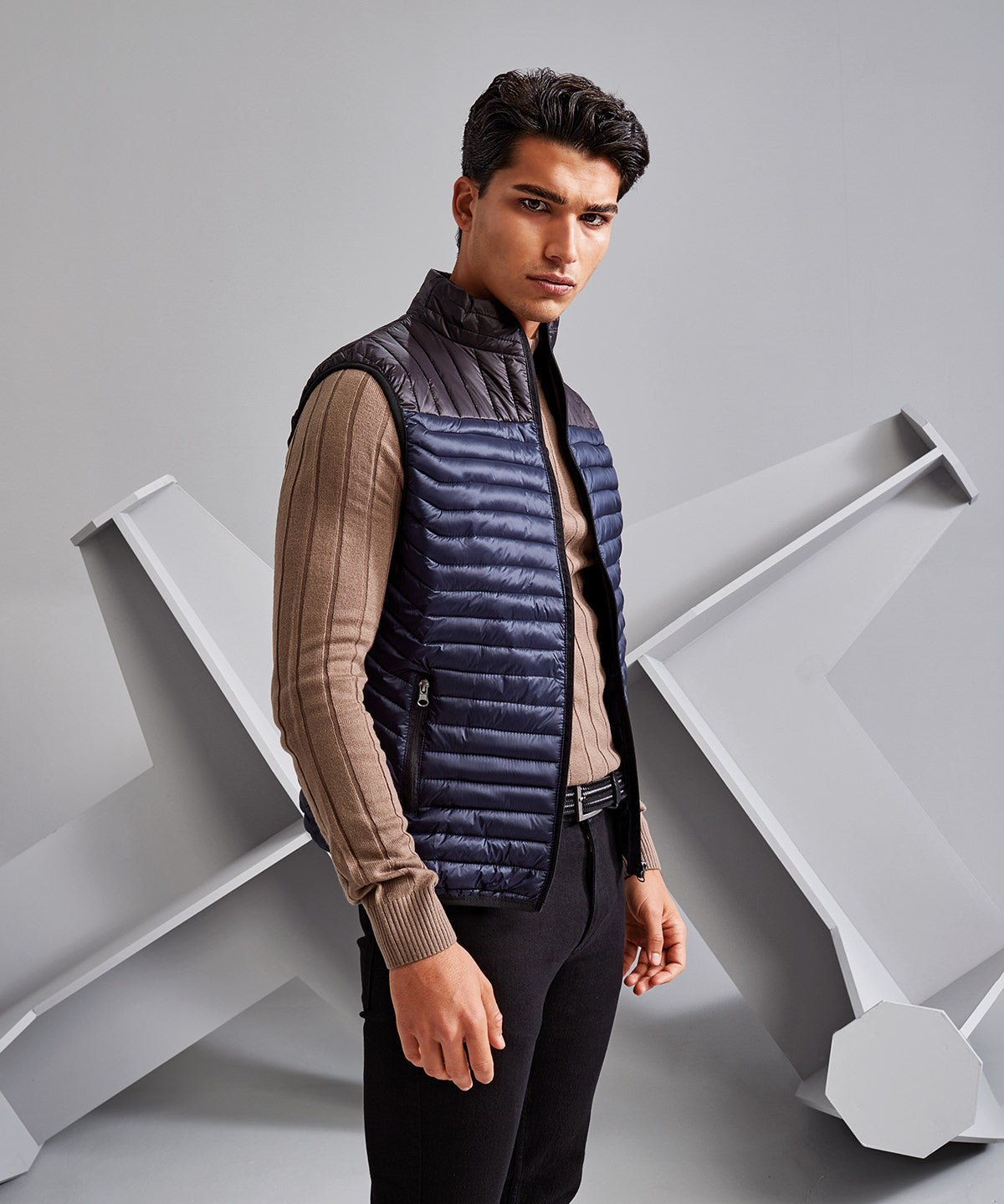 2786 Domain Two-tone Gilet