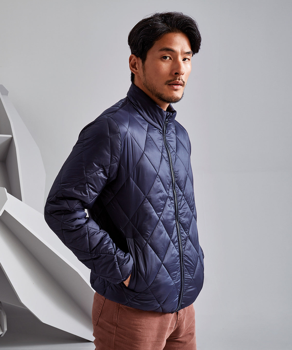 2786 Diamond Pane Padded Jacket