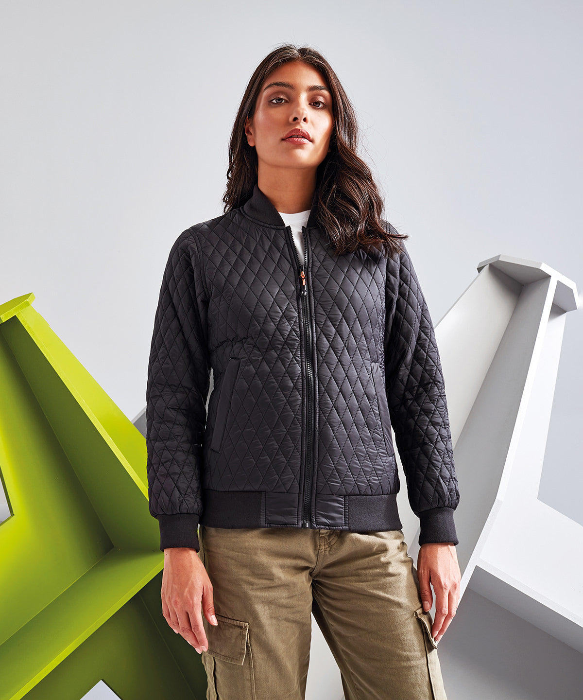 2786 Women's Quilted Flight Jacket