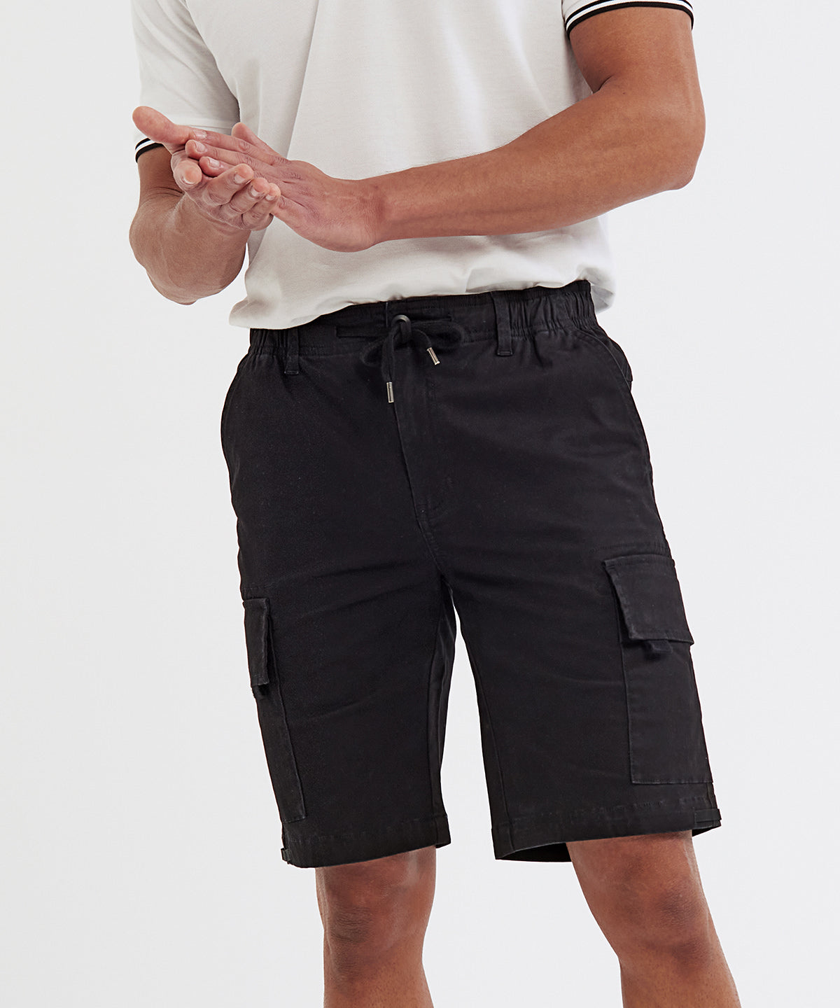 Wombat Men’s Drawstring Cargo Utility Shorts