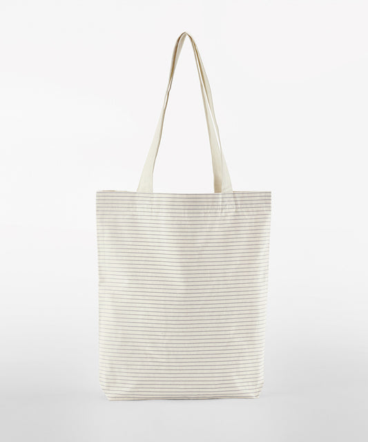 Westford Mill Striped Organic Cotton Tote