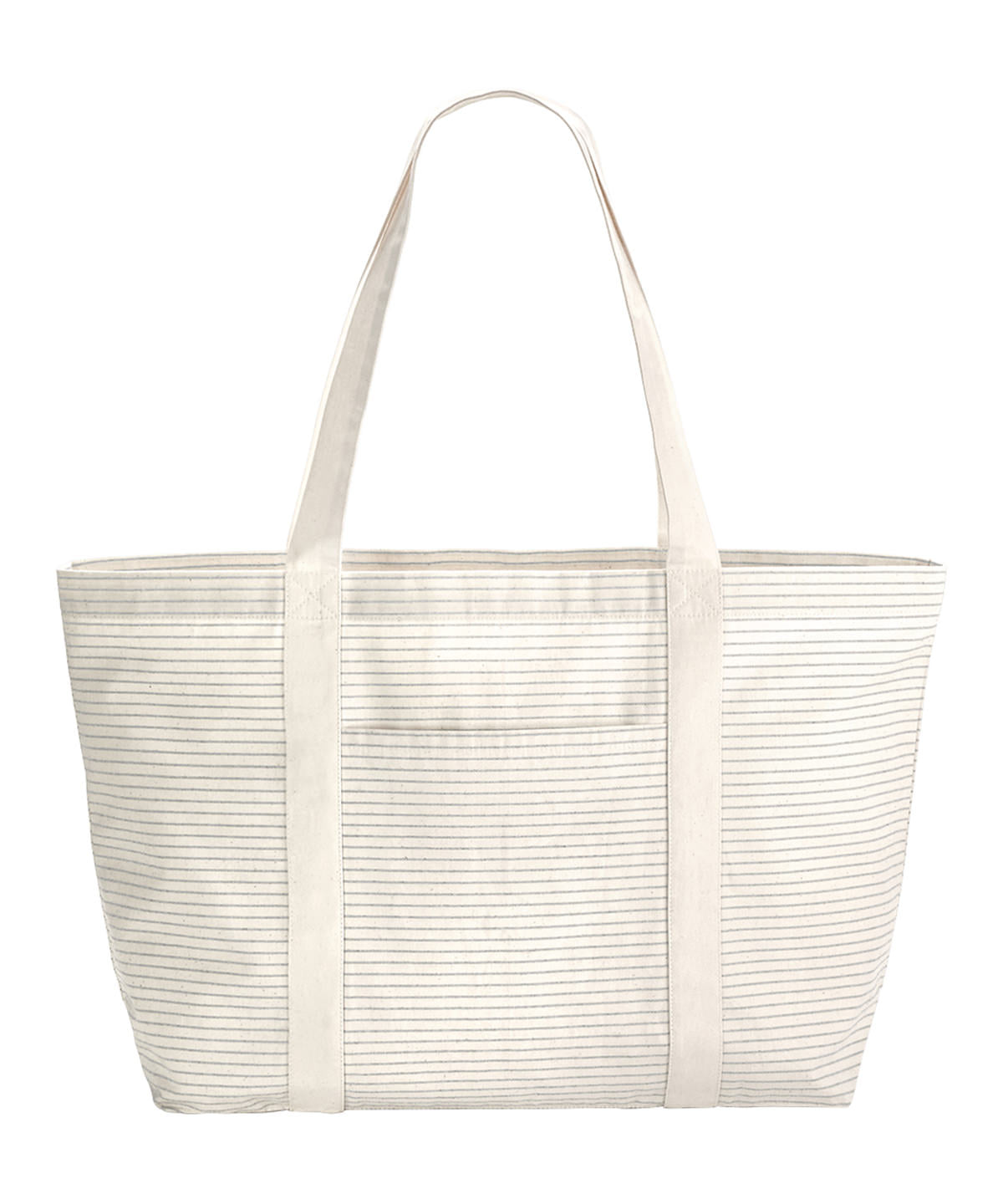 Westford Mill Striped Organic Cotton Shopper