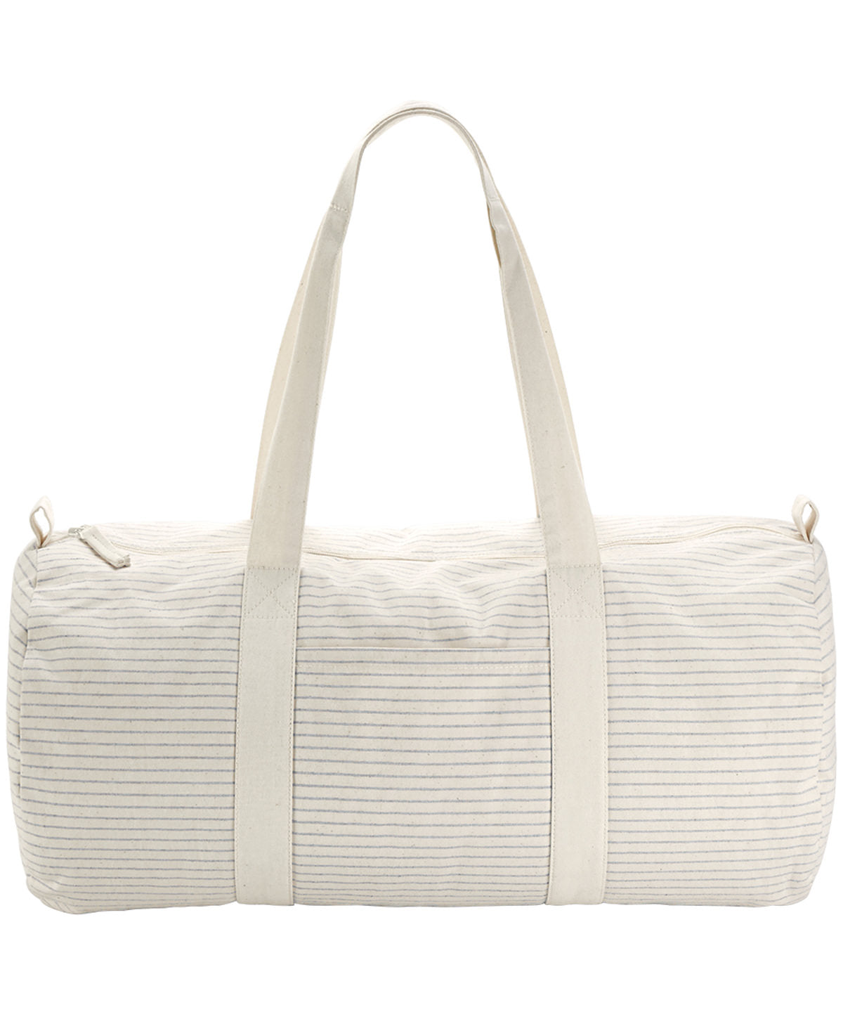 Westford Mill Striped Organic Cotton Barrel Bag