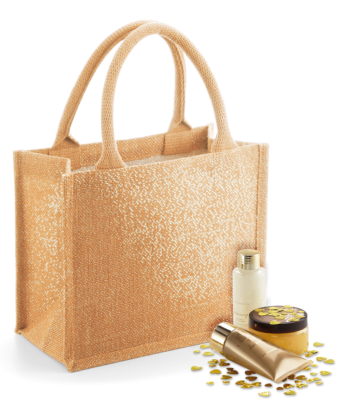 Westford Mill Shimmer Jute Mini Gift Bag