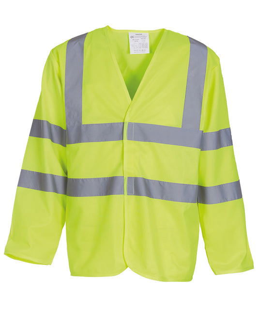 Yoko Hi-vis Long Sleeve Waistcoat (HVJ200)