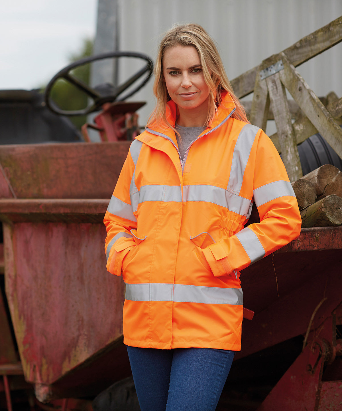 Yoko Women's Hi-vis Executive Jacket (HVP189)