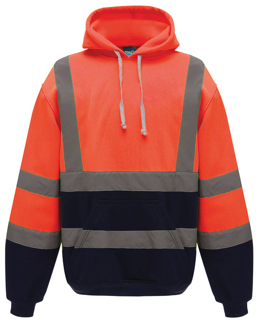 Yoko Hi-vis Pull-over Hoodie (HVK05)