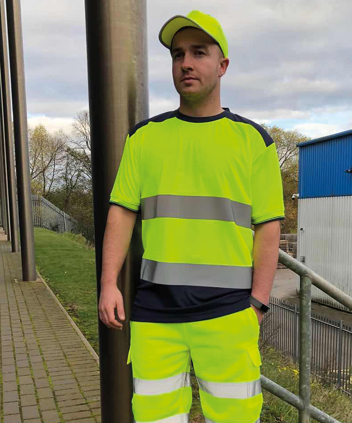 Yoko Hi-vis Two-tone T-shirt (HVJ400)