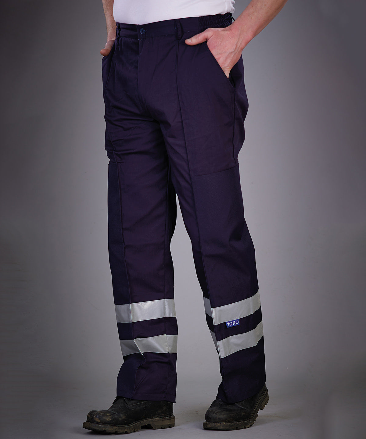 Yoko Reflective Polycotton Ballistic Trousers (BS015T)