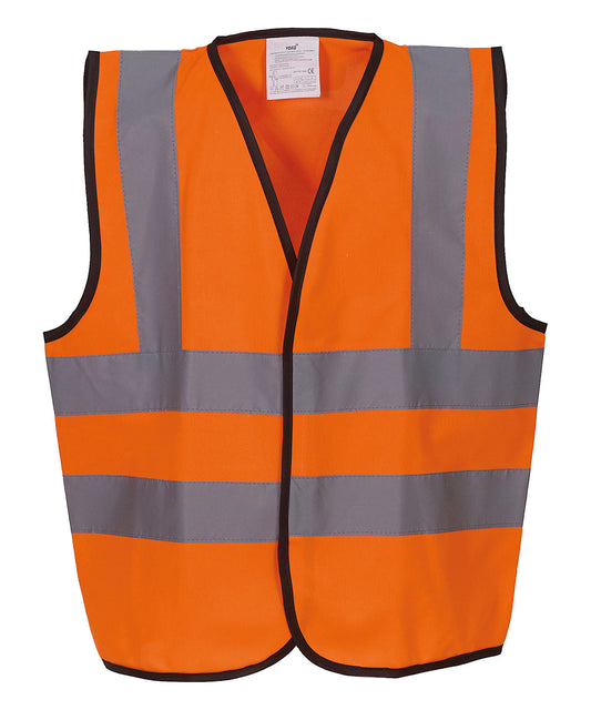 Yoko Kids Hi-vis 2 B&b Waistcoat (HVW100CH)