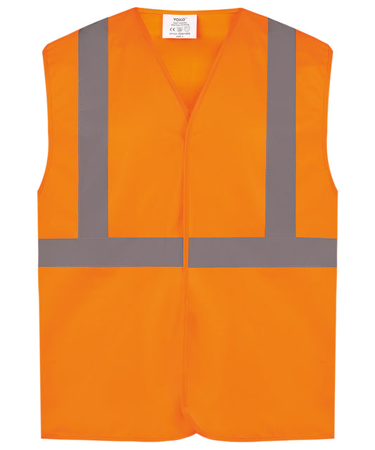 Yoko Hi-vis Railway Waistcoat Class 2 (HVW118PE)