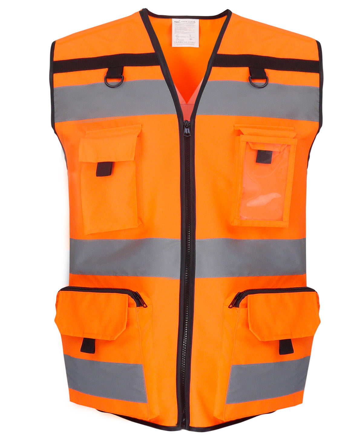 Yoko Hi-vis Ripstop Tool Vest (HVW108)