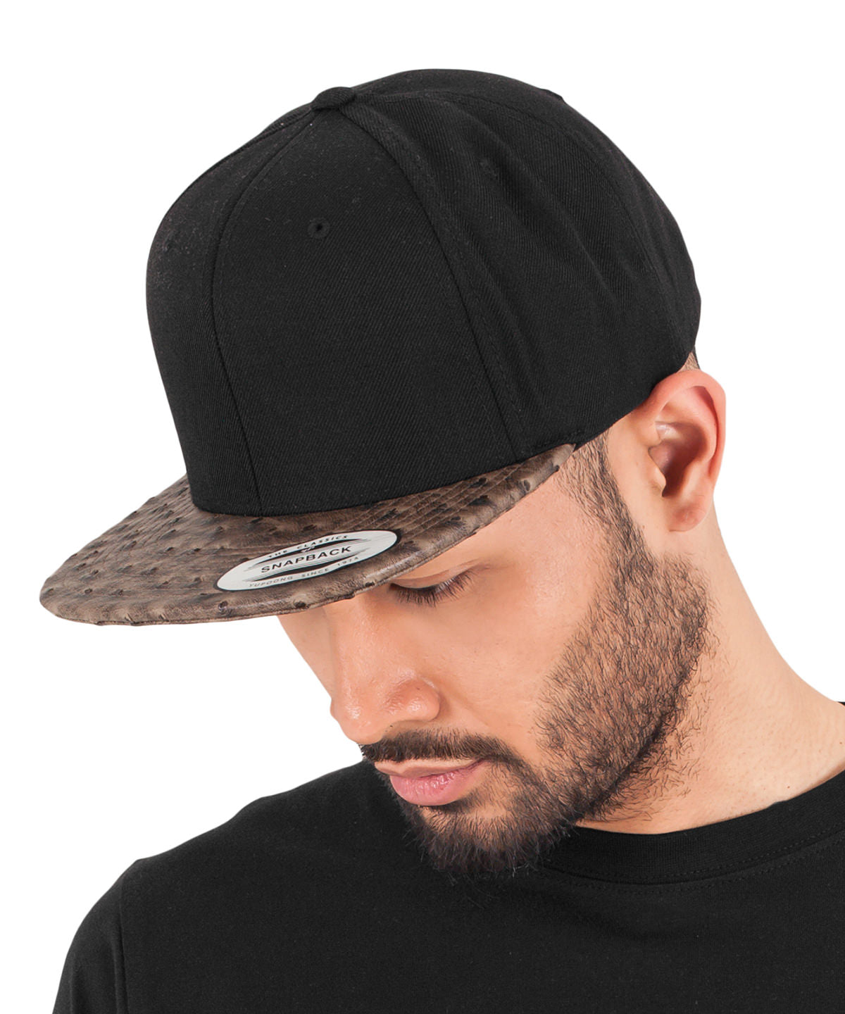 Flexfit By Yupoong Leather Snapback (6089LH)