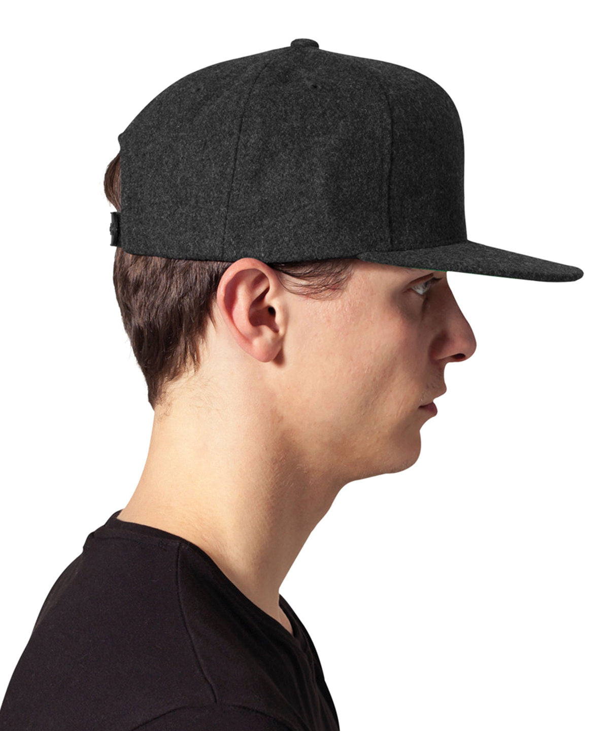 Flexfit By Yupoong Melton Wool Snapback (6689M)