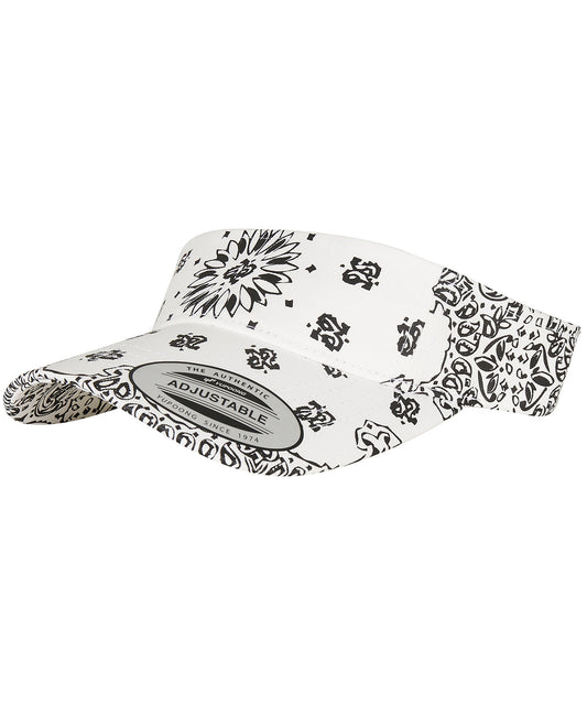 Flexfit By Yupoong Bandana Print Visor (8888BP)