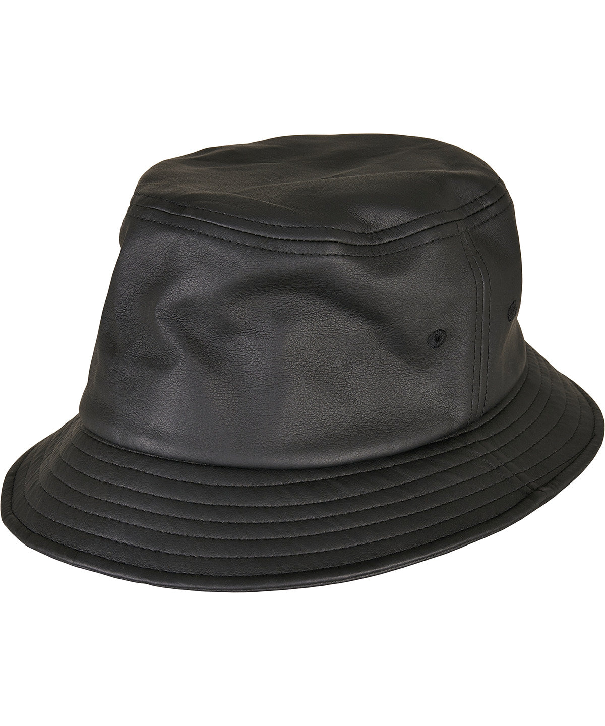 Flexfit By Yupoong Imitation Leather Bucket Hat (5003IL)