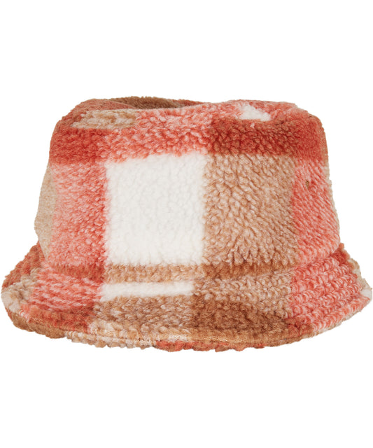 Flexfit By Yupoong Sherpa Check Bucket Hat (5003SC)