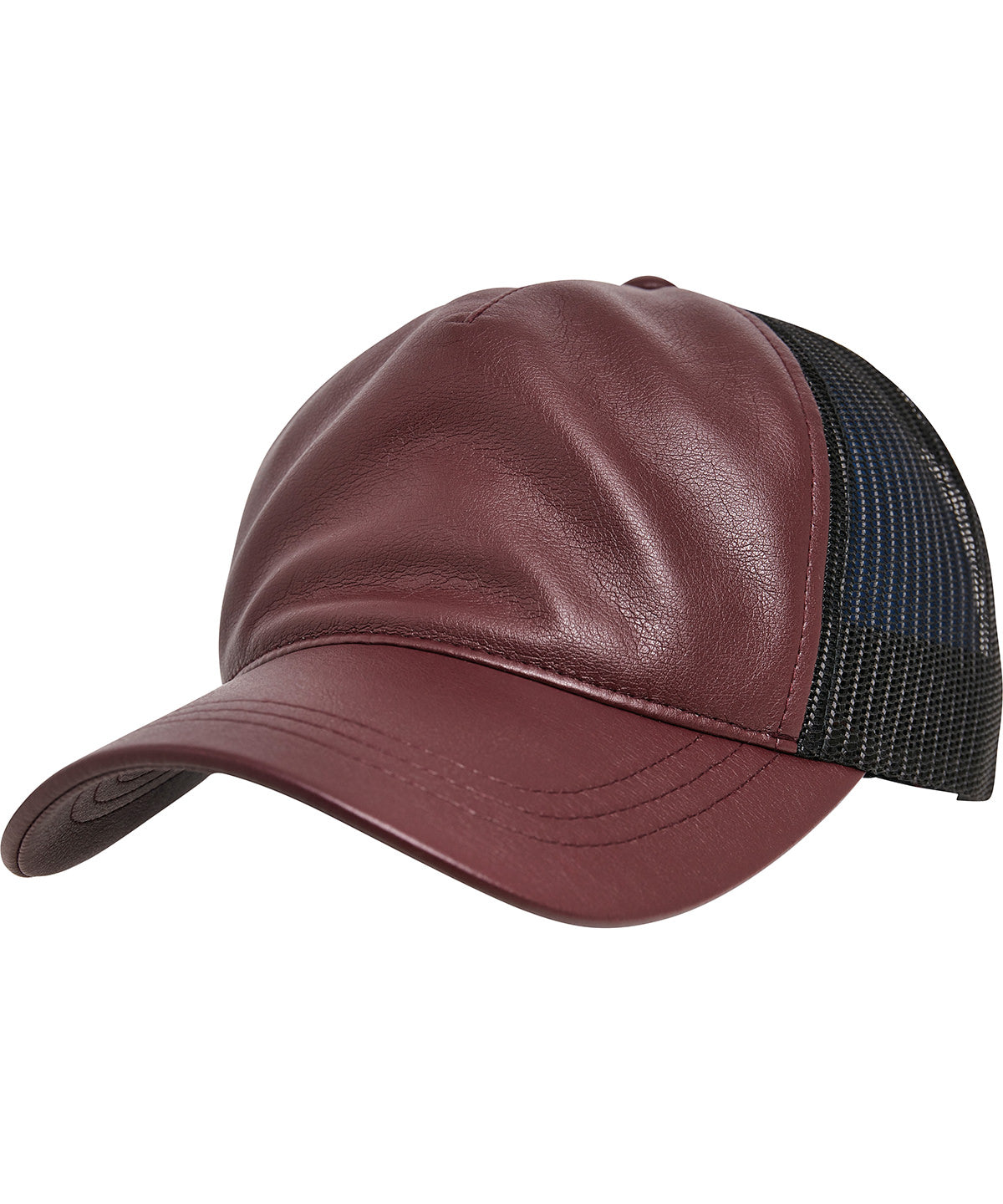 Flexfit By Yupoong Synthetic Leather Trucker (6606LT)